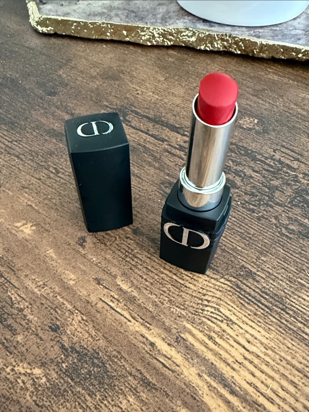 Dior Bright Red Cream Lipstick